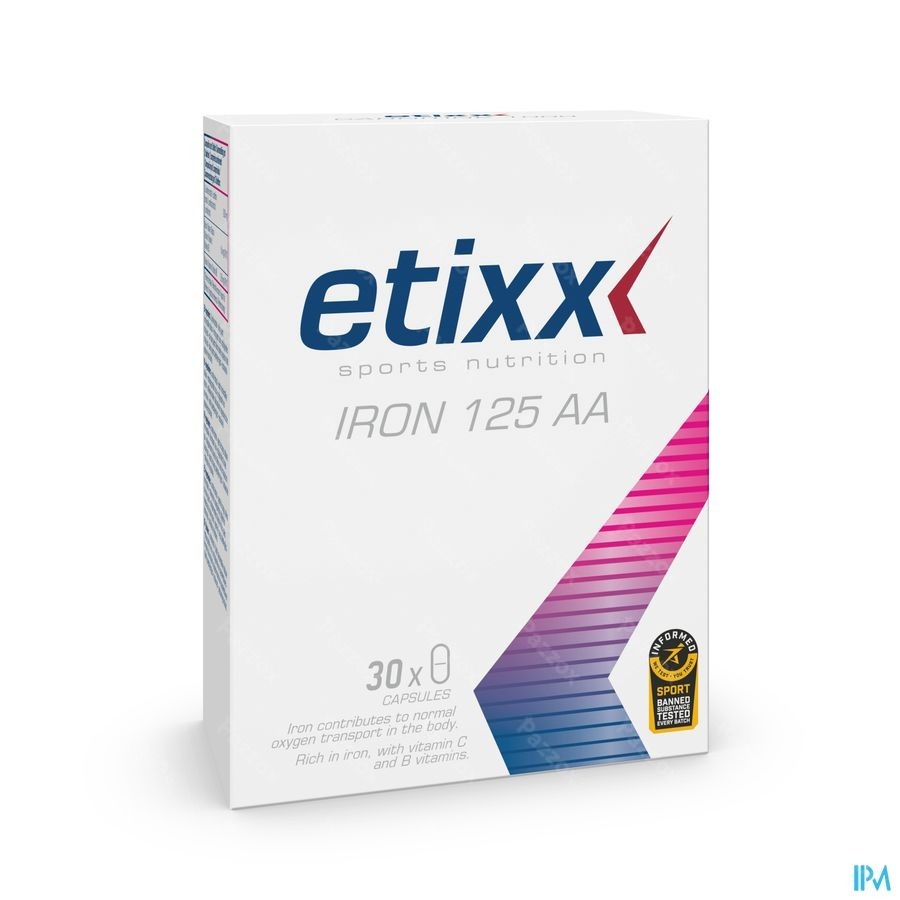 Etixx Iron 125 Aa 30 Capsules