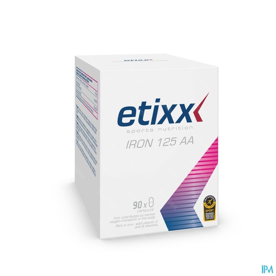 Etixx Iron 125 Aa 90 Capsules
