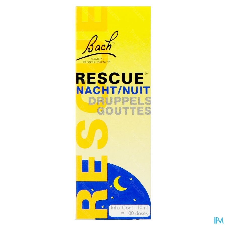 Bach Rescue Druppels Nacht 10ml