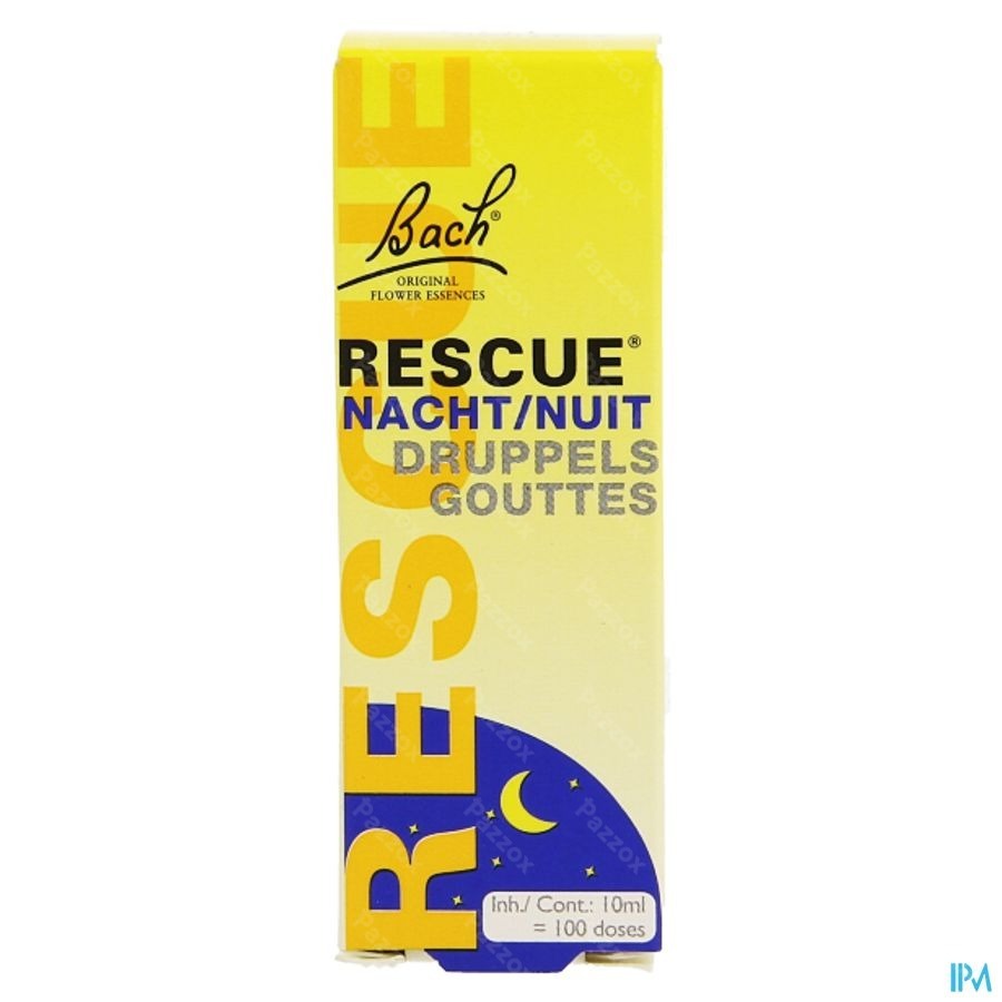 Bach Rescue Druppels Nacht 10ml