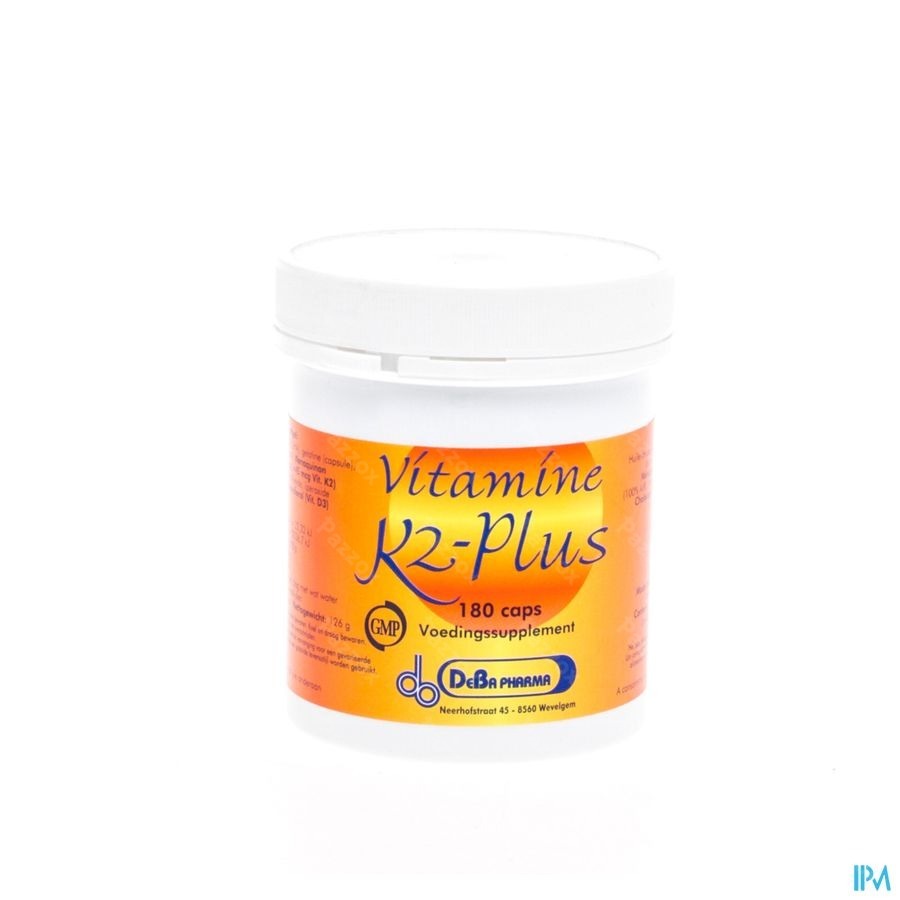 DeBa Pharma Vitamine K2-Plus 180 Softgels
