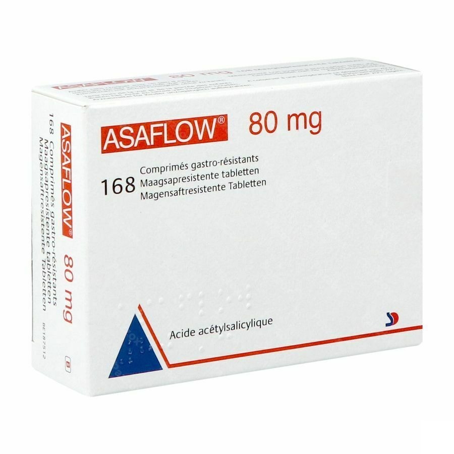 Asaflow 80mg 168 Tabletten