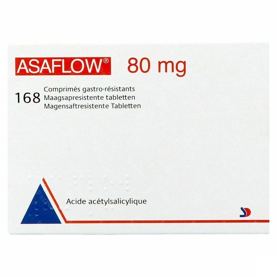 Asaflow 80mg 168 Tabletten