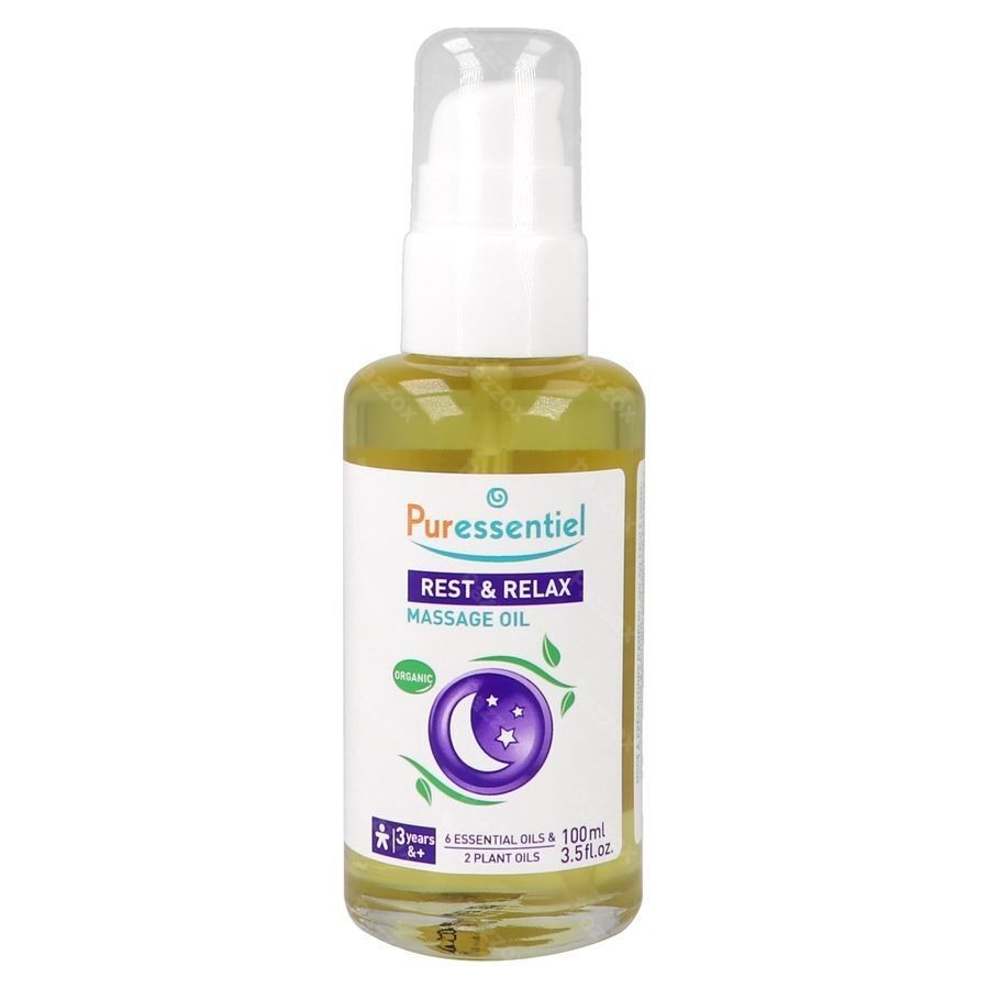 Puressentiel Mass.olie Lavendel-neroli Bio 100ml