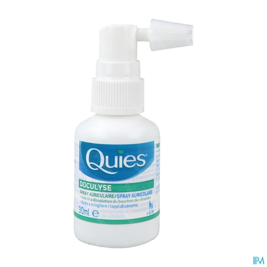 Quies Doculyse Spray Tegen Oorproppen 30ml