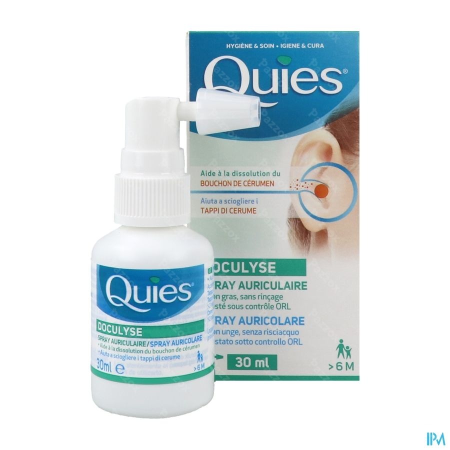 Quies Doculyse Spray Tegen Oorproppen 30ml
