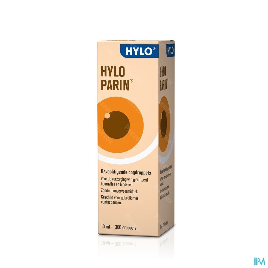 Hylo Parin Bevochtigende Oogdruppels bij Geïrriteerd Hoornvlies 10ml