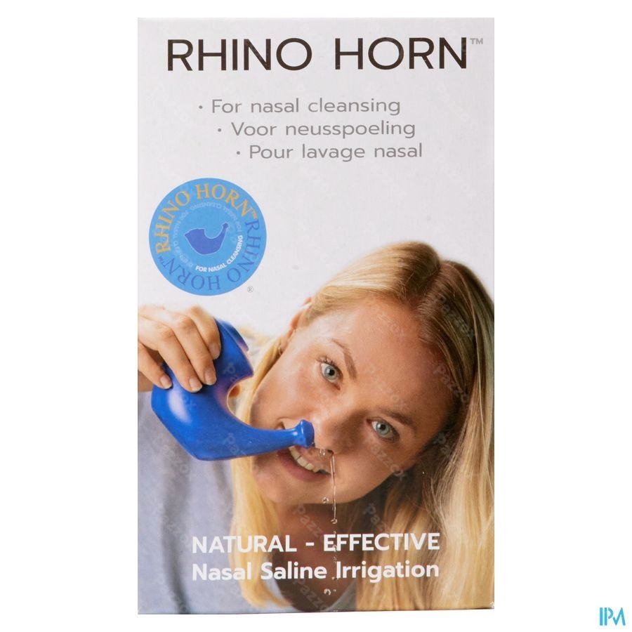 Rhino Horn Neusspoeler Blauw