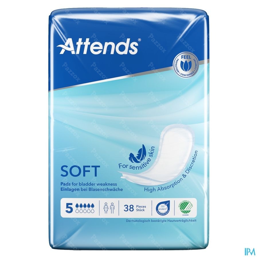 Attends Soft 5 Inleg Anatom. 1x38