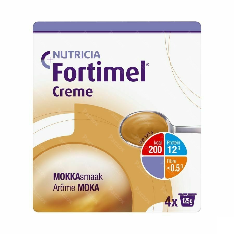 Fortimel Creme Mokka 4x125gr