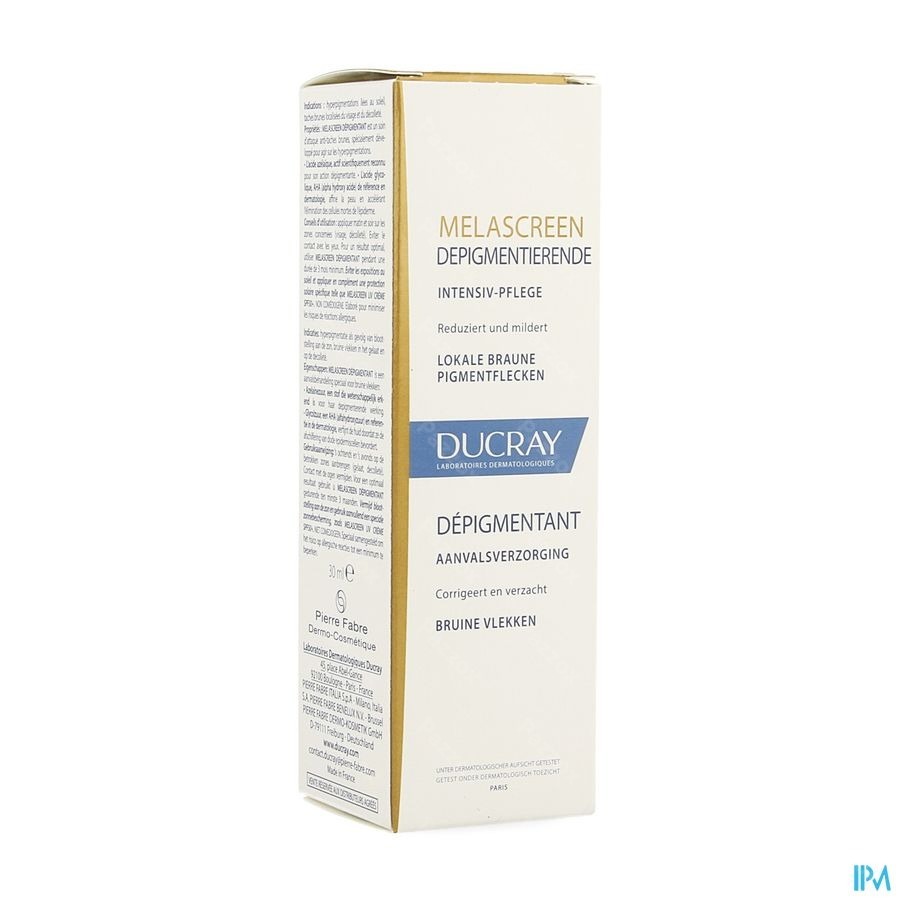Ducray Melascreen Depigmenterend Creme 30ml