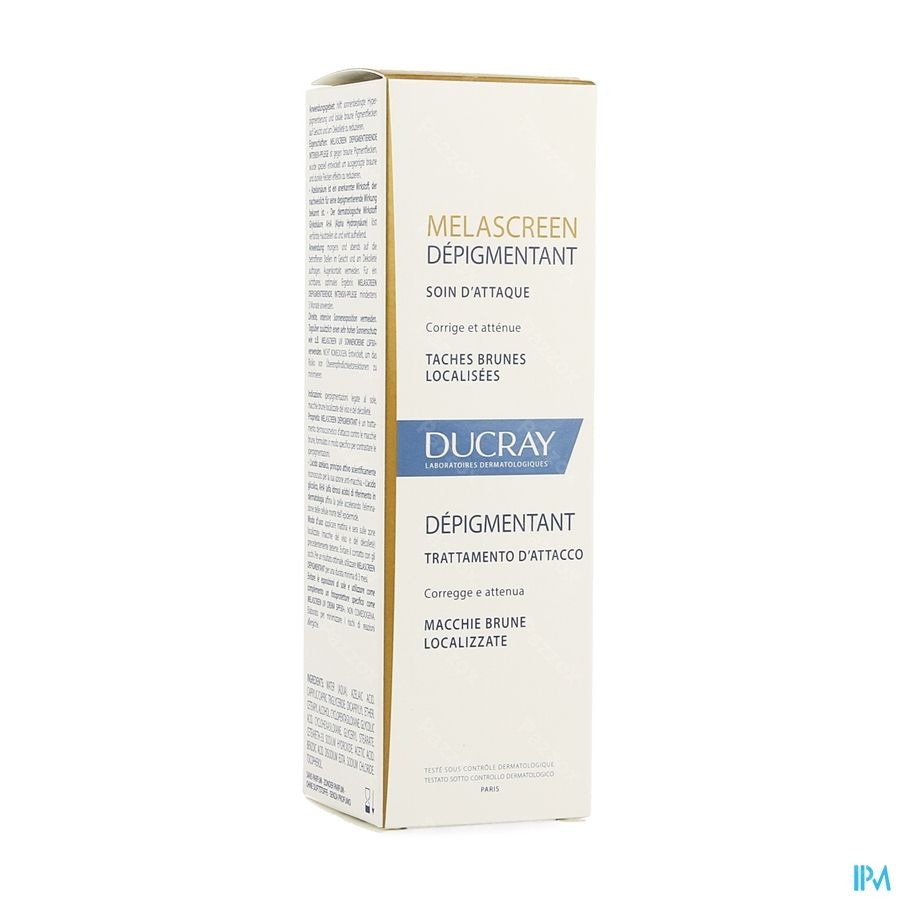 Ducray Melascreen Depigmenterend Creme 30ml