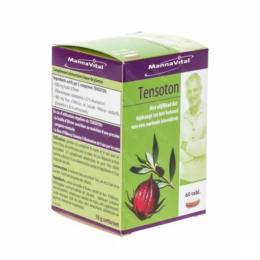 Mannavital Tensoton Comp 60