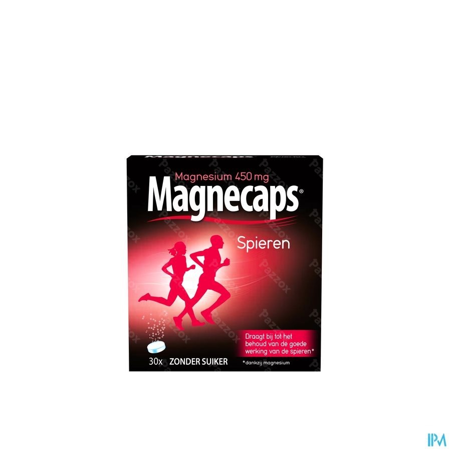 Magnecaps Spierkrampen Bruistabl 30