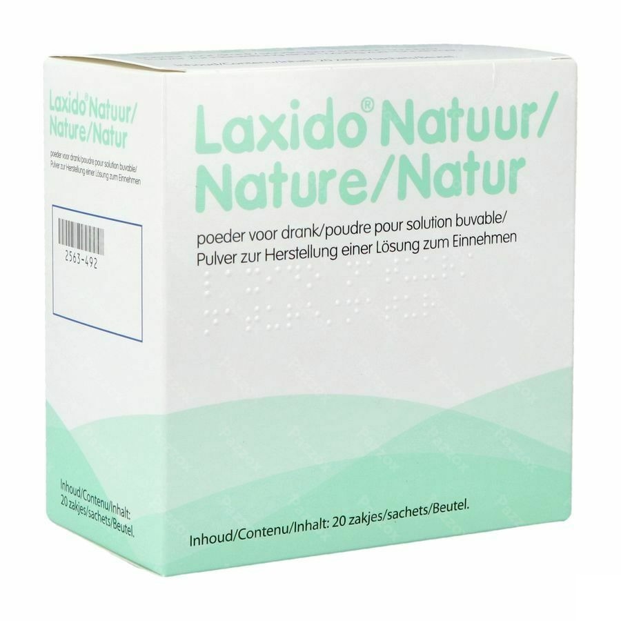 Laxido Natuur Zakjes 20 X 13,7g