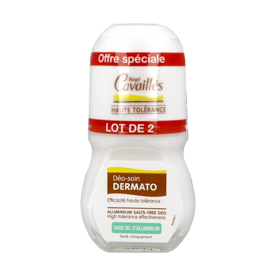 Roge Cavailles Deodorant Dermato Roll-on 2x50ml