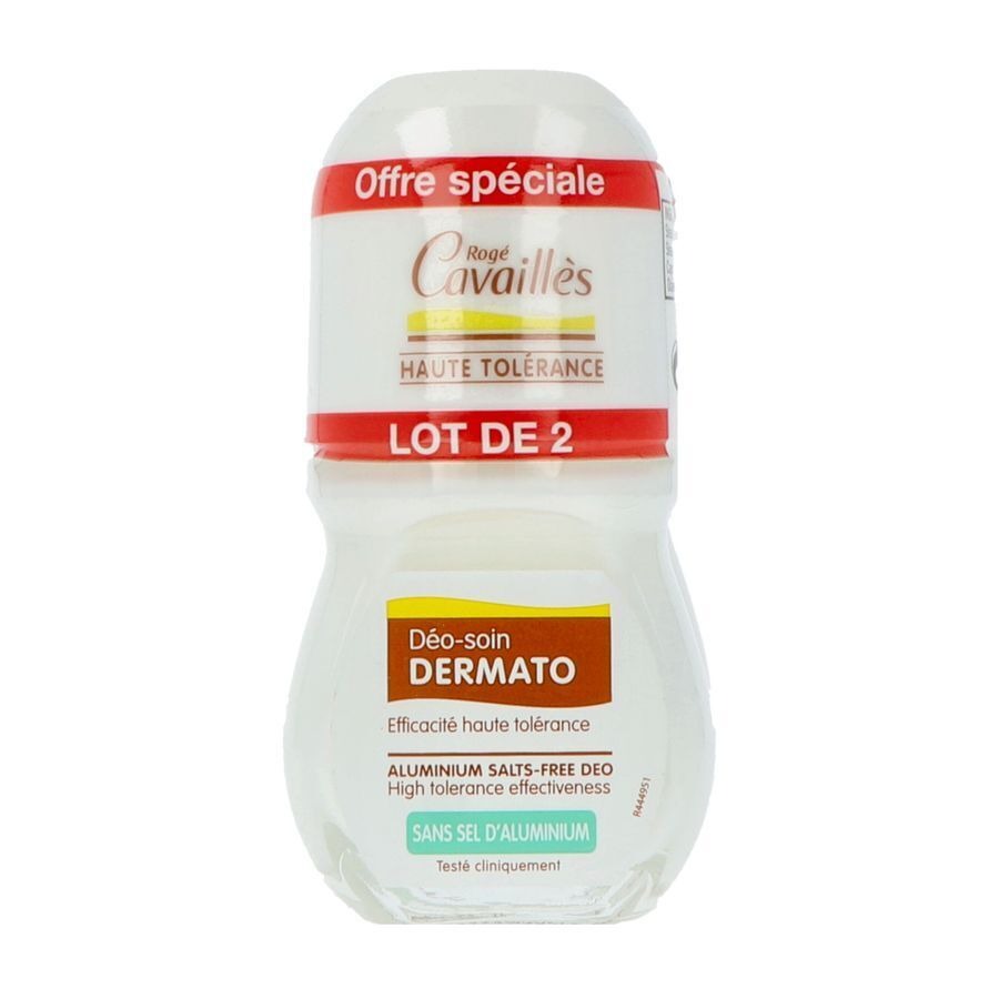 Roge Cavailles Deodorant Dermato Roll-on 2x50ml