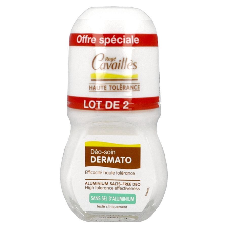 Roge Cavailles Deodorant Dermato Roll-on 2x50ml