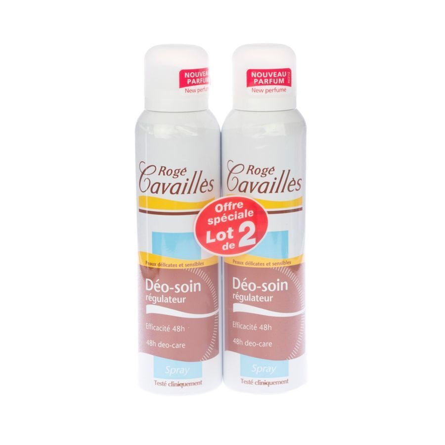 Roge Cavailles Deodorant Vrouw Spray 2x150ml