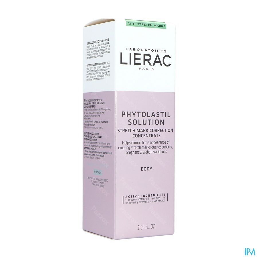 Lierac Phytolastil Solute Z/parabeen Pompfl 75ml