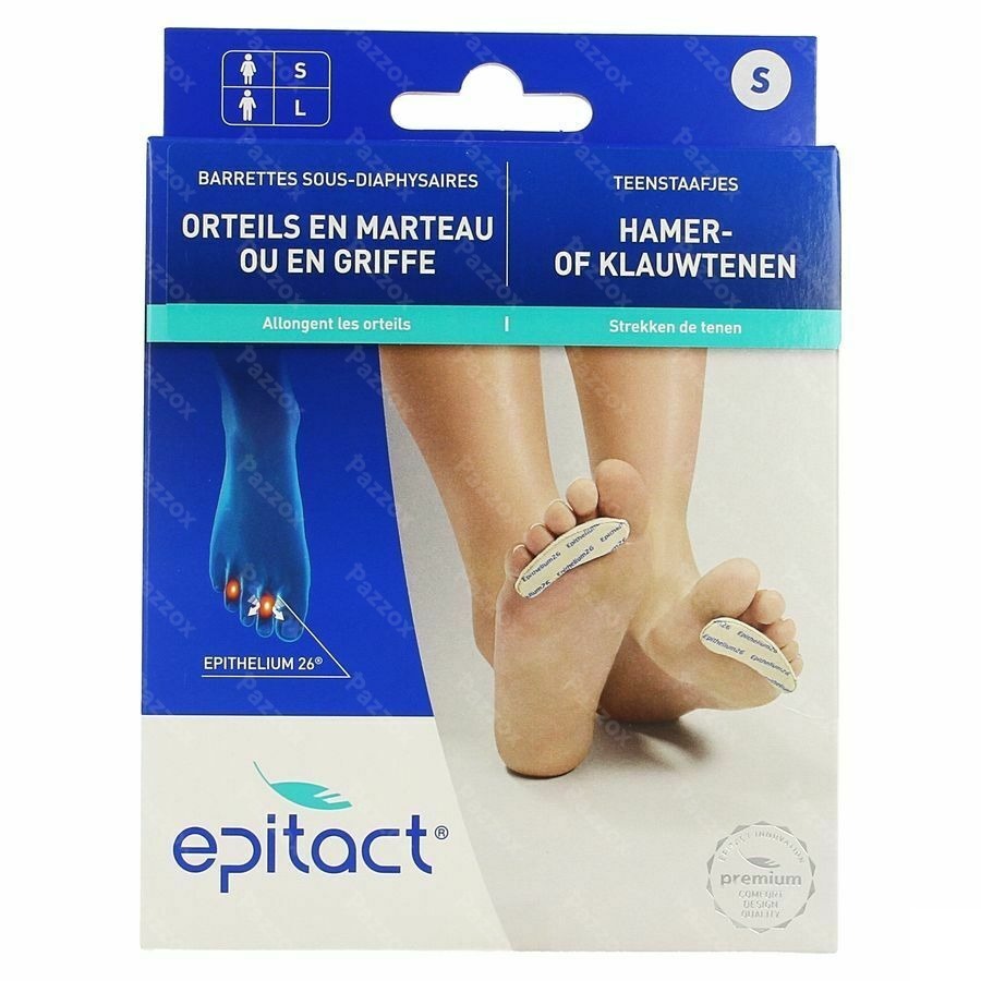 Epitact Hamerteen-klauwteen Vrouw Gel Sil 1paar