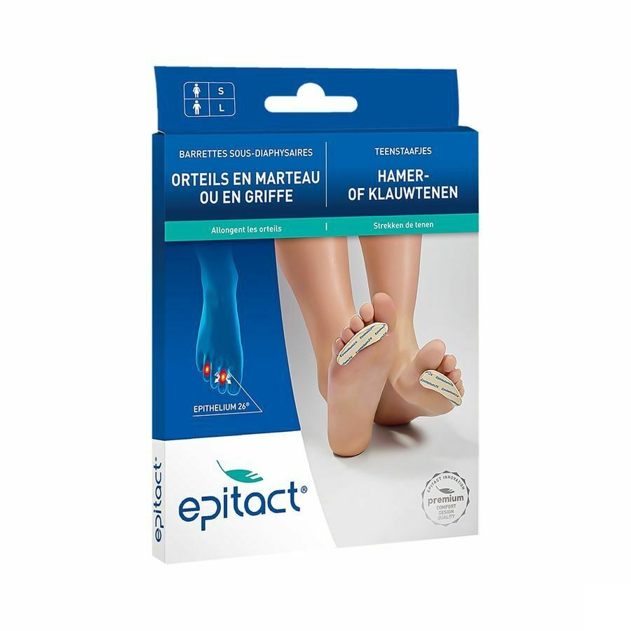 Epitact Hamerteen-klauwteen Man Gel Sil 1 Paar