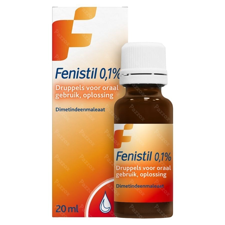 Fenistil 0,1% Druppels 20ml