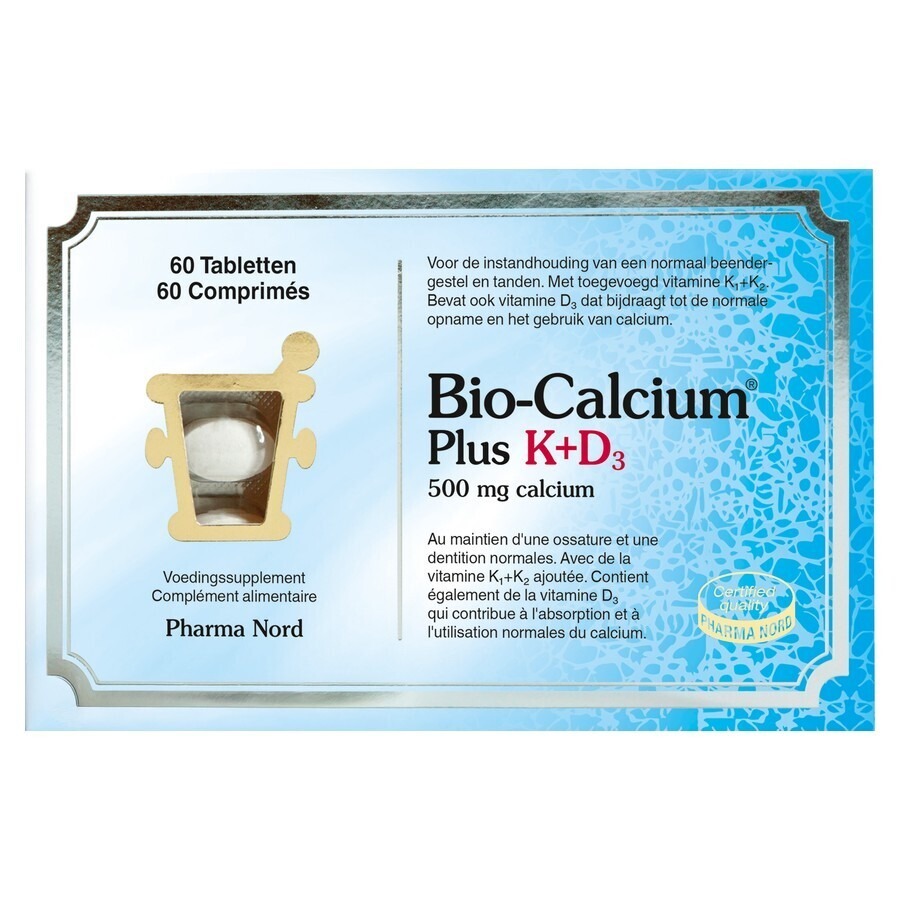 Bio-Calcium Plus K+d3 60 Tabletten