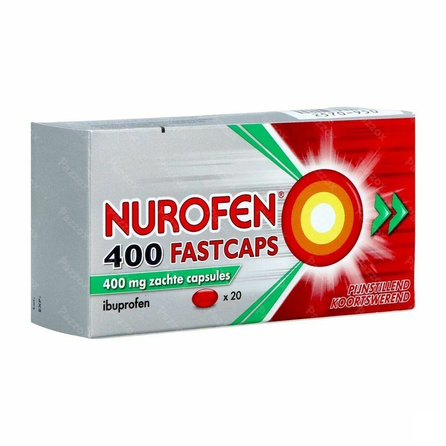 Nurofen Fastcaps 400mg 20 Capsules