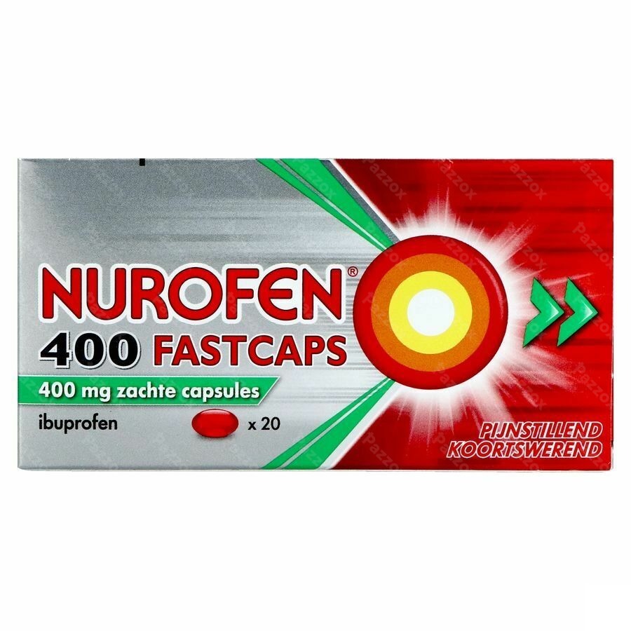 Nurofen Fastcaps 400mg 20 Capsules