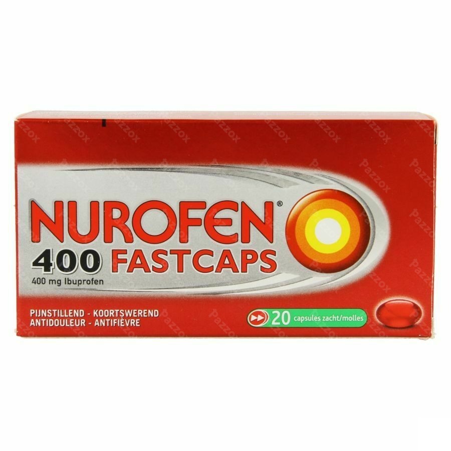 Nurofen Fastcaps 400mg 20 Capsules