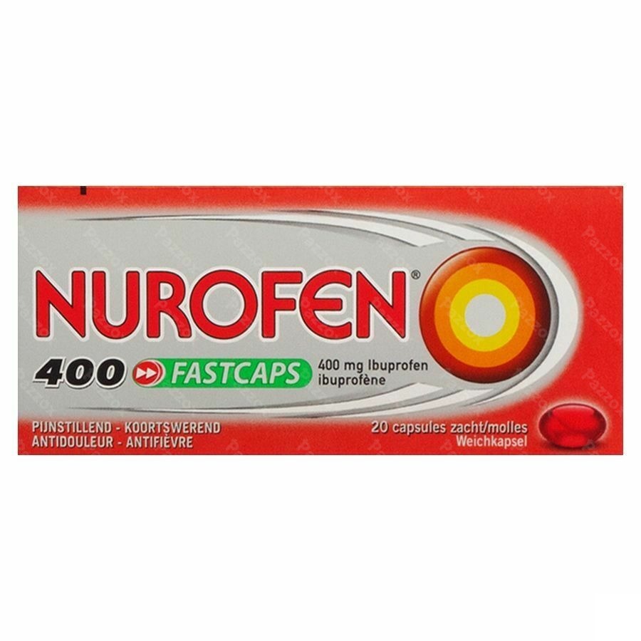 Nurofen Fastcaps 400mg 20 Capsules
