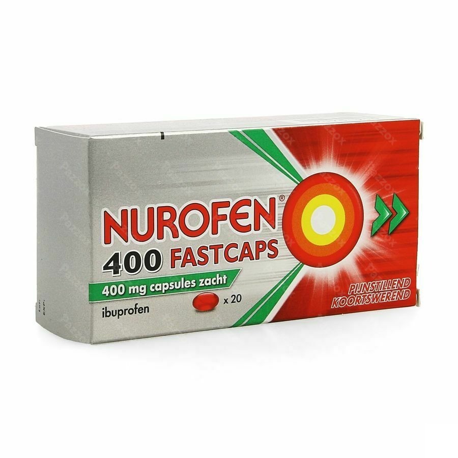 Nurofen Fastcaps 400mg 20 Capsules