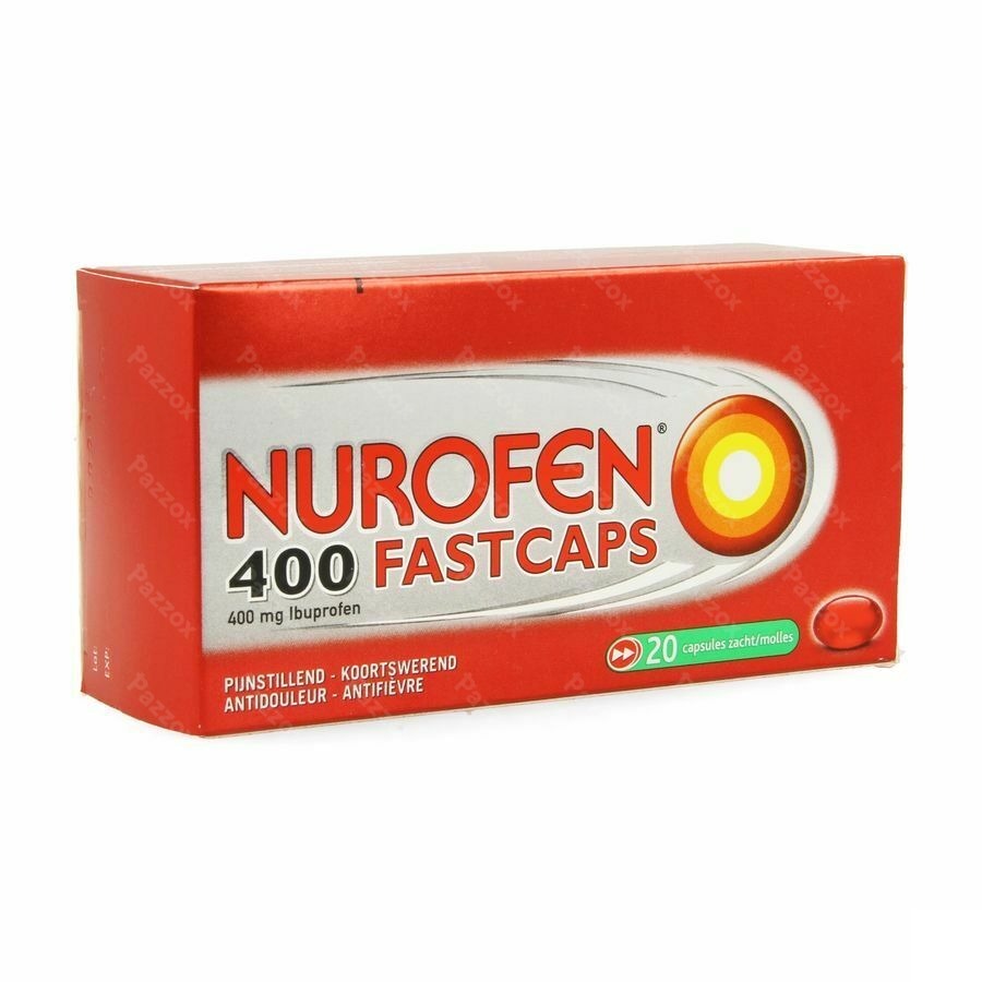 Nurofen Fastcaps 400mg 20 Capsules