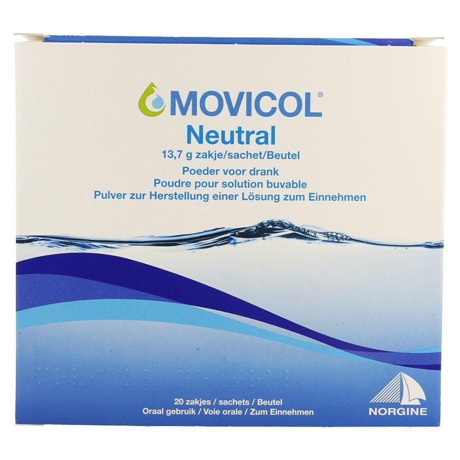 Movicol Neutral Zakjes 20 X 13,7g