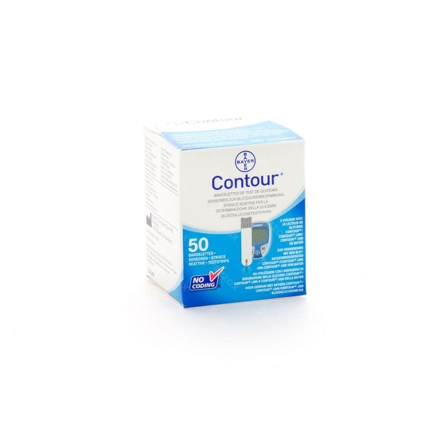 Ascencia Contour Teststrips 50