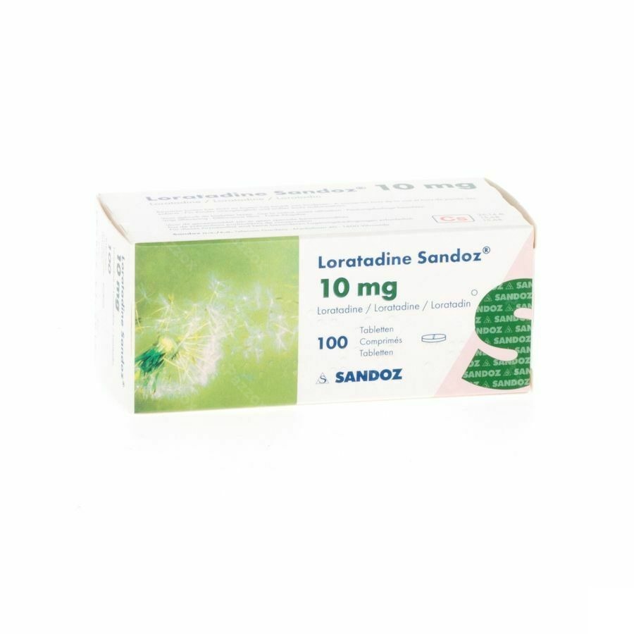 Loratadine Sandoz 10mg 100 Tabletten