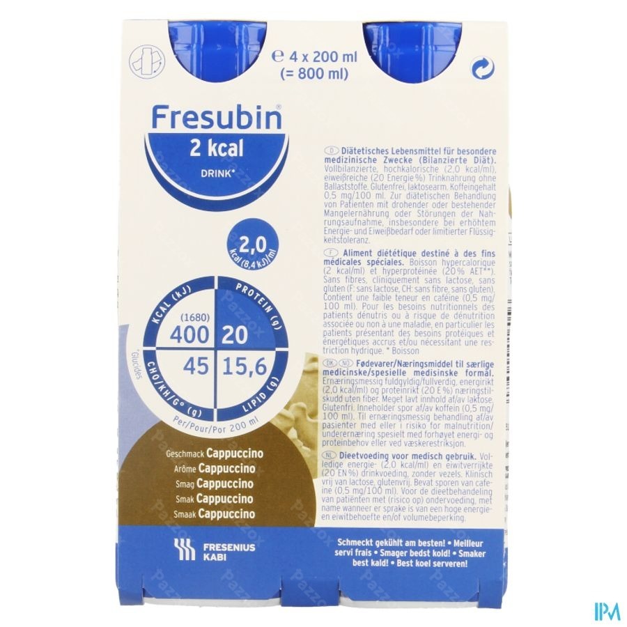 Fresubin 2 Kcal Drink 200ml Cappuccino