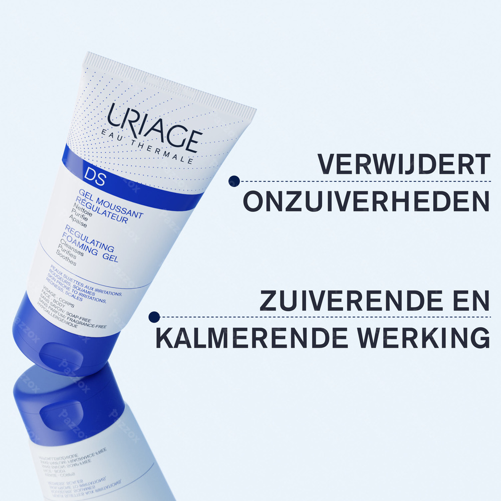 Uriage DS Reinigingsgel Geïrriteerde Huid 150ml