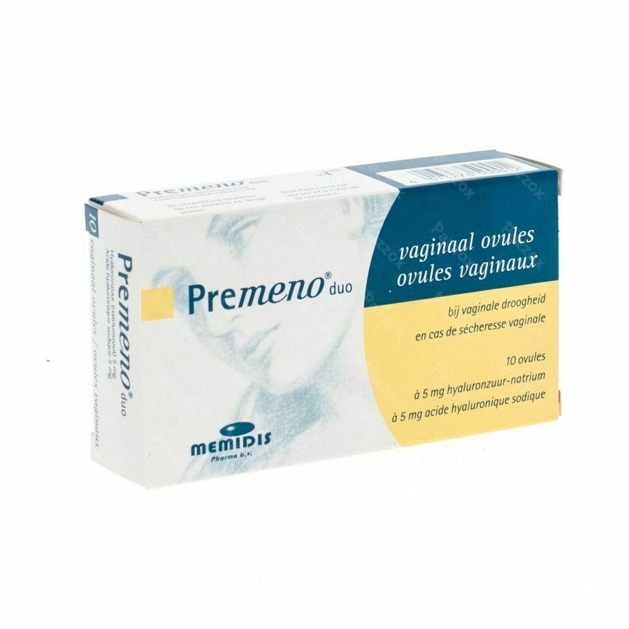 Premeno Duo Vaginale 10 Ovules 