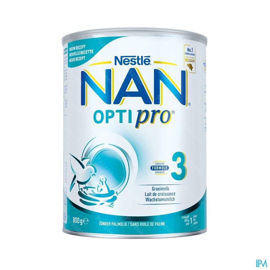 Nan Optipro 3 +1jaar Groeimelk Pdr 800g