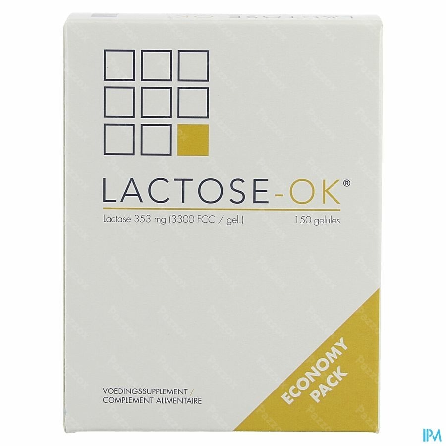 Revogan Lactose-OK 150 Capsules