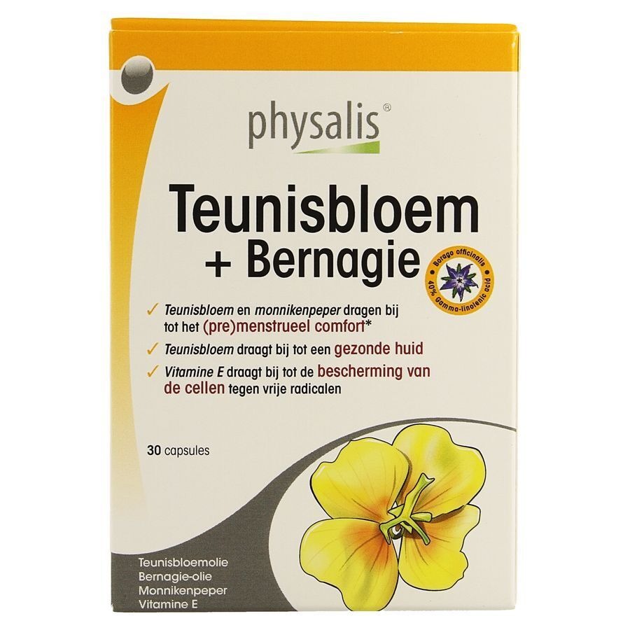 Physalis Teunisbloem-bernagie Softcaps 30
