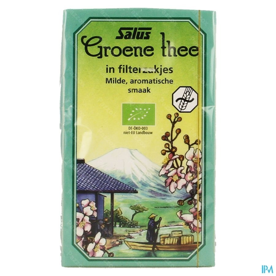 Salus Infusie Groene Thee Bio Builtje 15