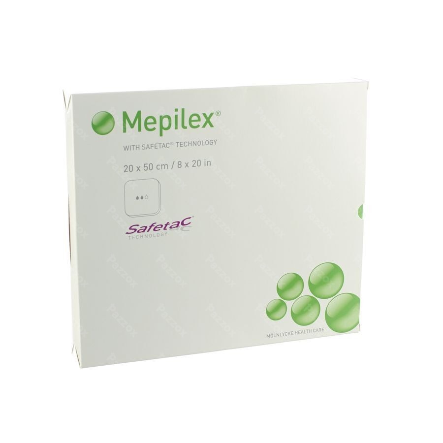 Mepilex Ag Verband Steriel 20,0x50,0cm 2 287510