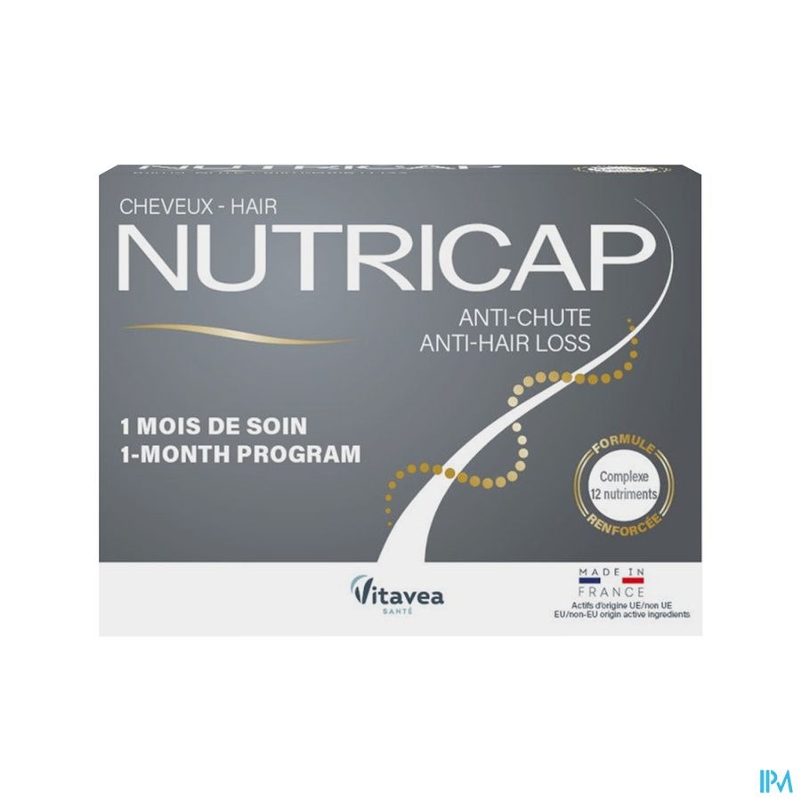 Nutricap Haaruitval 3mois+1grat.gel 120+60 Promo