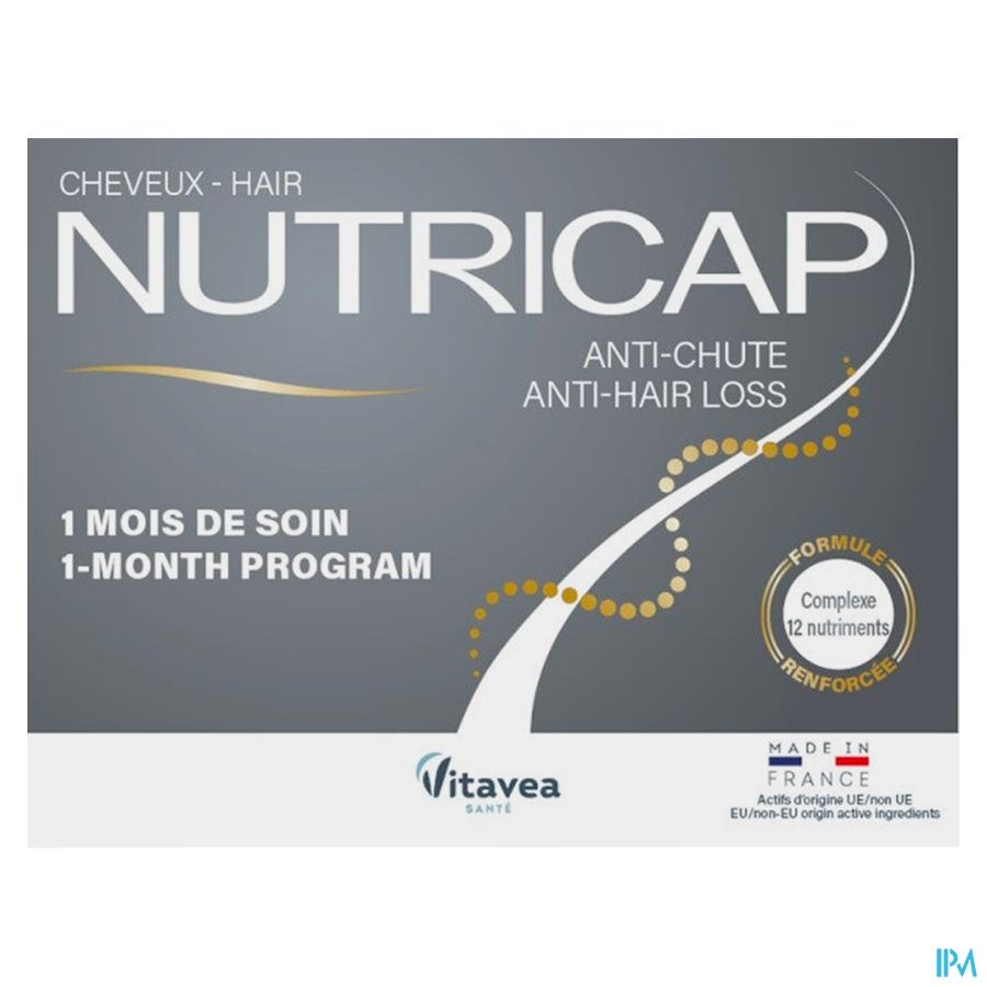 Nutricap Haaruitval 3mois+1grat.gel 120+60 Promo