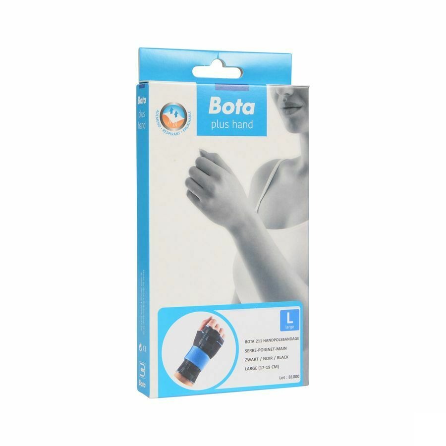 Bota Handpolsband 211 Black Universeel l