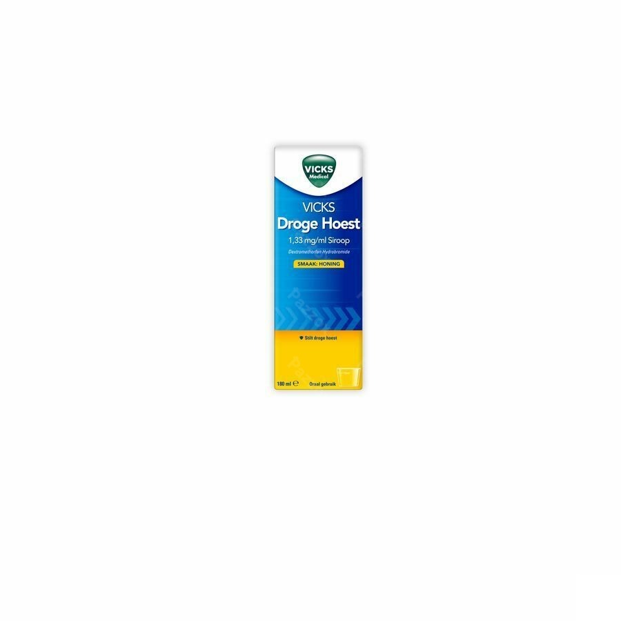 Vicks Droge Hoestsiroop met Honing 180ml