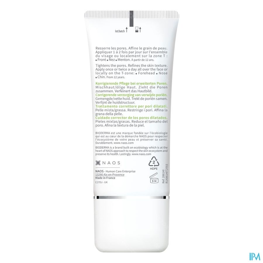 Bioderma Sébium Pore Refiner Crème 30ml